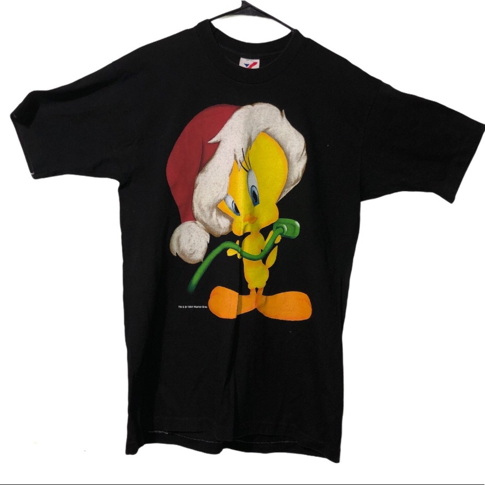 VINTAGE X-Mas Tweety Bird/Sylvester Graphic Tee